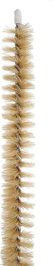 KONEX 45" Dryer Vent Cleaner Brush Flexible Lint Trap Cleaning Tool with Horsehair Bristles