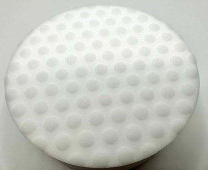Refill Pack of 12 Drill Powered XL 4.5” Magic Sponge Erasers | Compatible with RotoEraser | 25% Thicker Ultra Durable Melamine Cleaning Eraser Pads for Bathroom Kitchen Floors Round 4.5" x 1.25" Thick