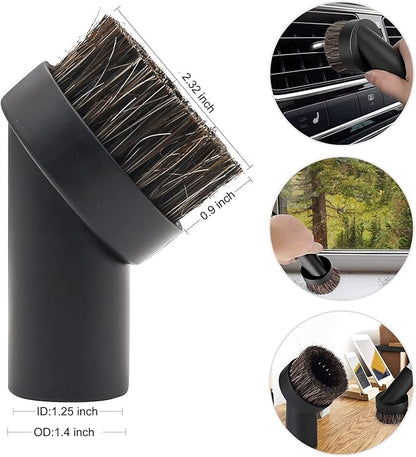 10 Pcs Vacuum Attachments & Brushes for Shark Navigator Lift-Away NV350 NV352 NV355 NV356E & Rotator NV500, Rocket HV301 HV322 HV371 Series Upright Vacuum, 1 1/4" (32mm) Vacuum Accessories Set