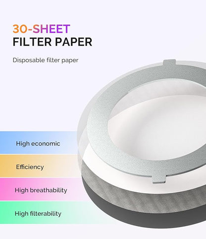 MelodySusie PocketSized Nail Dust Collector with Lightweight Design,HProA 6000RPM Ultra-Small Nail Vacuum Fan with 3 Suction Modes and 30 Disposable Filter Papers for Beginner & Daily Nail Care,Green