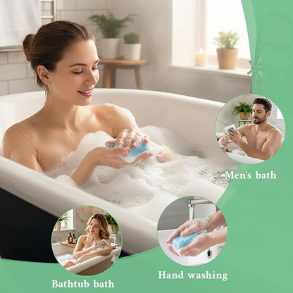 40 Pcs Soap Saver Bag, Bar Soap Pouch Mesh Soaps Bag Meshs Net Bags with Drawstring Foaming Net Bubble Mesh Bags Bar Soaps Saver for Bath, Shower