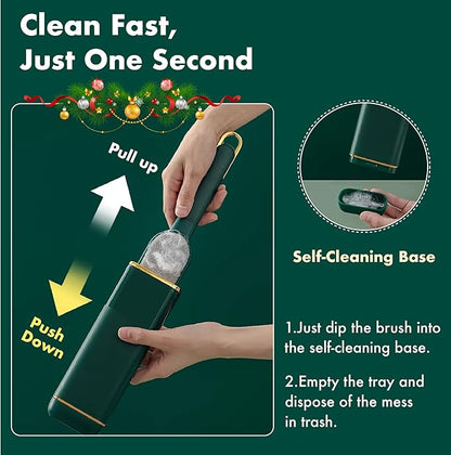 Reusable Pet Hair Remover for Clothes, Couch & Bedding, Self-Cleaning Lint Brush for Dog & Cat Hair
