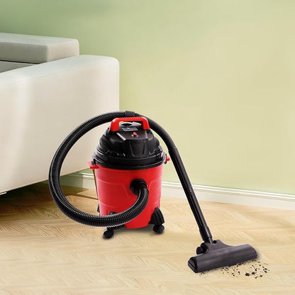 Wet/Dry Vacuum Cleaner, Portable Heavy-Duty Shop Vacuum 3 in 1 Function with Attachments for House, Heavy-Duty Portable Wet/Dry Vac Car Vacuum for Workshop, Jobsite, Garage and Home Cleaning