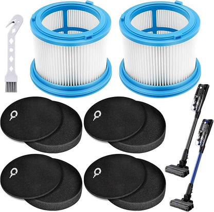 4039 Filter Replacement for Bissell PowerClean FurGuard 280W 4039 4051 4205 Vacuum Filters for Bissell PowerClean FurFinder 200W Vacuum 4052 4026 4031 4137, Comapre to part# 1646969 & 1646970