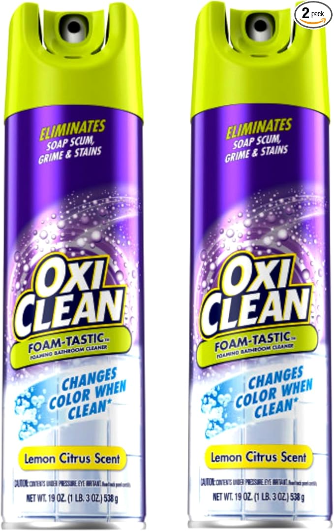 Kaboom with OxiClean Foam-Tastic - Citrus - 19 oz - 2 pk