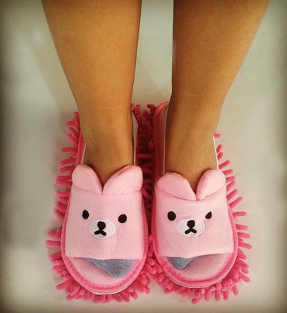 Selric Super Chenille Microfiber Washable Mop Slippers Shoes, Detachable Mopping Shoes, Floor Dust Dirt Hair Cleaner, Multi-sizes Multi-Colors Available