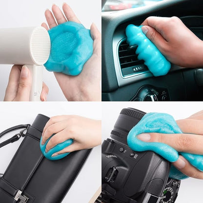 CLICK CLEAN Keyboard Cleaning Gel, 7oz Universal Cleaning Gel for Keyboards Electronics Dust Cleaner for Car, Laptop, Air Vents
