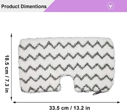 4 Pack Steam Mop Pads Replacement for Shark Steam Pocket Mops S3501 S3601 S3972BRN S3550 S3801 S3901 S3601D S3801CO S3901D S3455K S2902 SE450 SE460