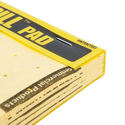 Rubbermaid Commercial Products, Over the Spill Pad, Absorbent Mat Pads for Residential/Commercial/Restaurant/Office/Facility Use, Fast at Absorbing Water/Oil/Beverages, Yellow