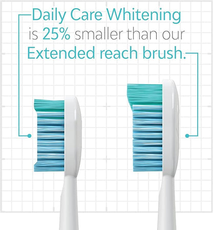 TAO Clean Daily Care Whitening Replacements Heads - White - 2 Pack