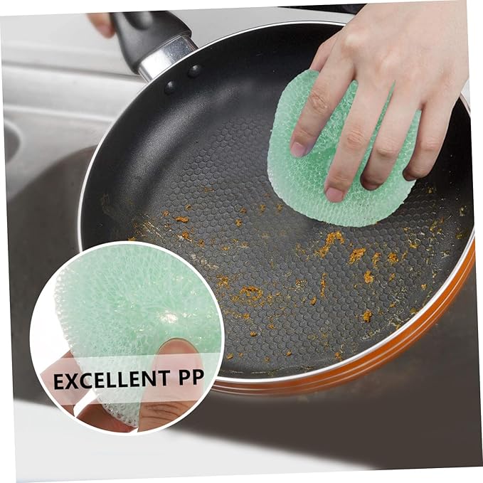 36pcs Multi-Functional Household Cleaning Portable Scouring Tool for Pots and Bowls for Kitchen and Outdoor Use Compact Design for Easy Cleaning