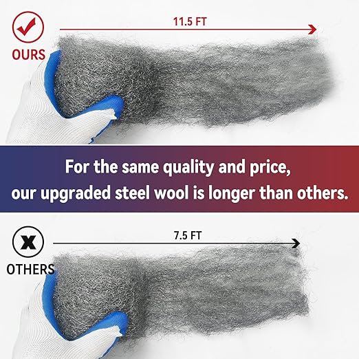 [Upgrade 4in1] Steel Wool Mice Control,Wire Mesh Hole Filler Gap Rodent Control Fill Fabric,Dual-Layer Protection for Mouse,Weep Hole Covers,3 Pack Steel Wool 1#&1 Pack Stainless Mesh Kit with Tools