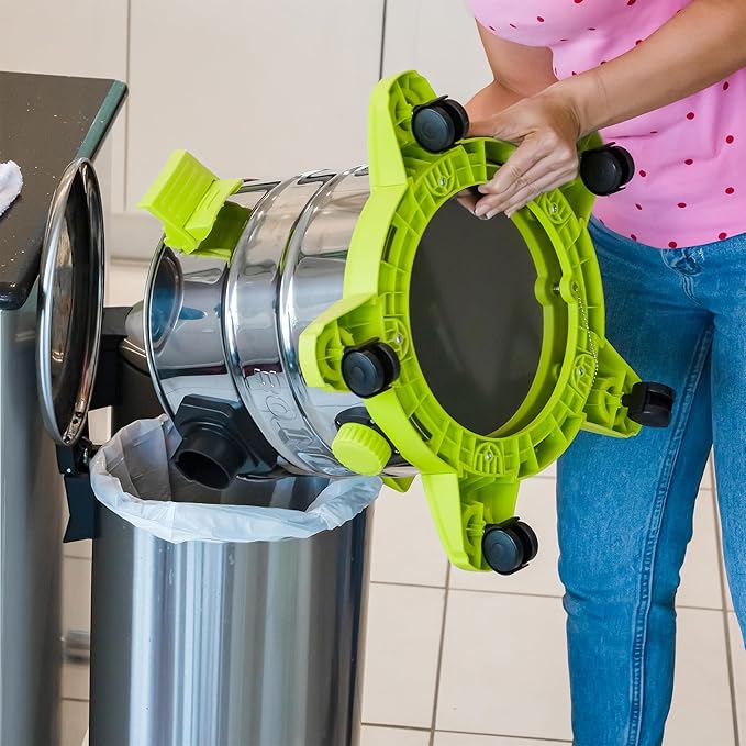 Sun Joe Cordless Vacuum Cleaner, Stainless Steel Wet or Dry Kit with Battery, Charger, Brush, Nozzle & Tubes, 24V, 5.3 Gallon - Vacuuming Machine for Home, Garage and Outdoor Cleaning, 24V-WDV6000