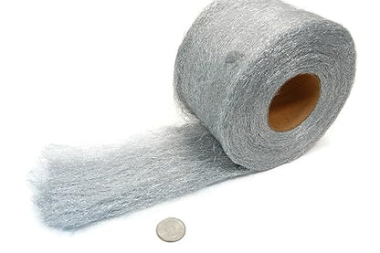 Aluminum Wool (FINE Grade) - 1lb Roll - by Rogue River Tools. Soft clean and polish! Pure Aluminum
