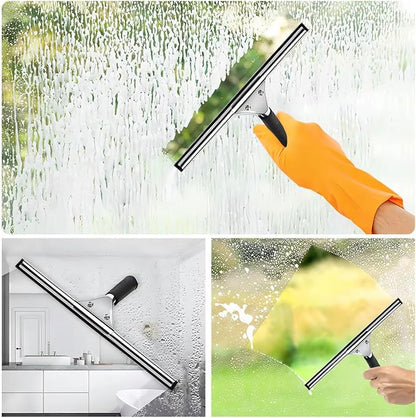CdbC 41 Inch Squeegee Rubber Replacement, Squeegee Replacement Rubber Blade, Versatile Squeegee Rubber Refill for Shower, Doors, Window & Glass Cleaning