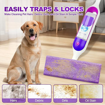 Orighty Reusable Mop Pads for Swiffer PowerMop, 20 Pack Power Mop Pads Refills for 13 ''-15 '' Spray Mop, Microfiber Mop Pads Refills for Multi-Surface Floor, Machine Washable