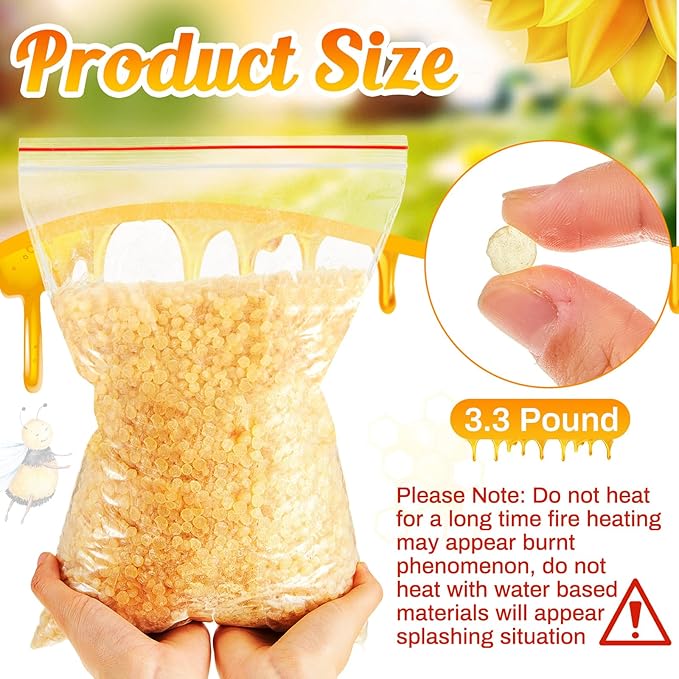 Threlaco 1.1 Pound /500G Pine Resin for Beeswax Wraps, 17.6 oz Pine Rosin for Making Beeswax Food Wraps Good Grip and Performance Ideal for Musicians Athletes Dancers and DIY Projects