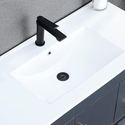 Universal Bathroom Sink Stopper - Bounce Wash Basin Drain Filter, Stainless Steel Pop Up Drain Stopper, 1.25" Bullet Core Sink Stopper, Sink Drain Plug with Anti-Clogging Strainer, Oil Rubbed Bronze