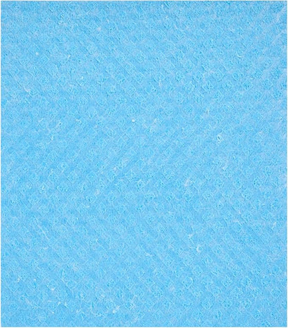 Restaurantware Swedish Dishcloths Pack of 200 Cellulose Reusable Absorbent Blue Kitchen Towels, Washable Quick-Dry Dish Towels, Sustainable Blue Cleaning Cloths Super-Absorbent Biodegradable Odorless