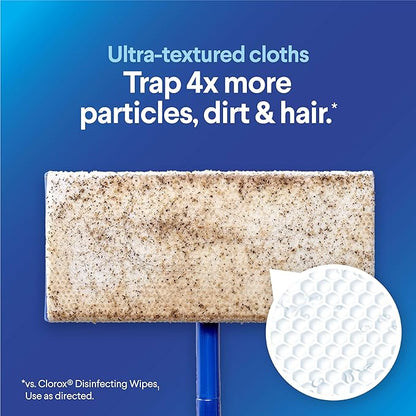Clorox Scentiva Disinfecting Wet Mopping Cloths, Coconut and Waterlily, 24 Refills (Pack May Vary)