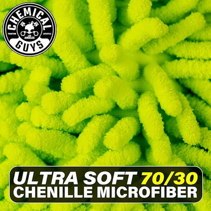 Chemical Guys Foam Blaster 6 Car Wash Gun, Chemical Guys Foam Gun, and Chenille Scratch-Free Microfiber Wash Mitt - Connects to Any Garden Hose for Thick Suds - Safe for Cars, Trucks, SUVs - 2 Items