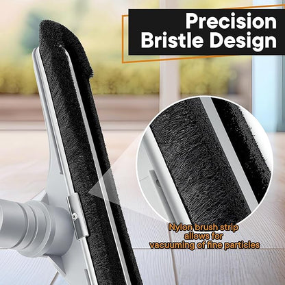 Replacement Floor Tool Compatible with ProTeam 101446 E-Z Glide Backpack Vacuum,Compatible with Hoover C2401, 14" Multi-Surface Brush for Commercial Cleaner(Nylon Brush Pro,Gray)