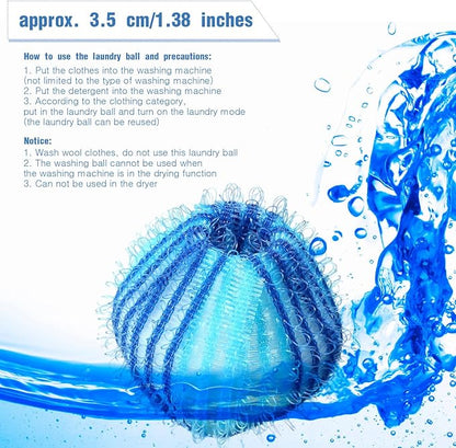 Blulu 12 Pieces Pet Hair Remover for Laundry Dryer Balls Reusable Washing Machine Hair Catcher Pet Dog Cat Catcher Lint Remover (Stylish Color)