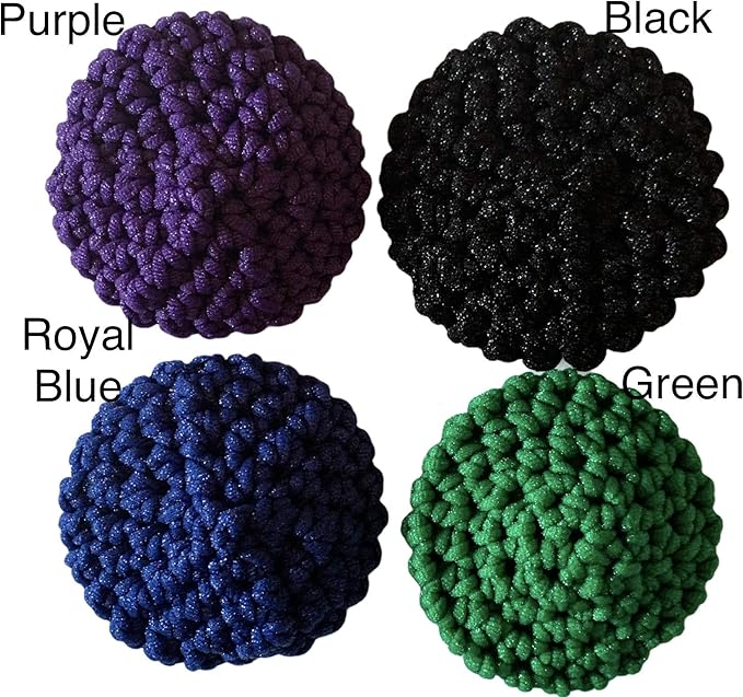 Handmade Kitchen Scrubbies - Nylon Yarn - Pot Scrubbers - Sponge - Scouring Pad - Reusable - Exfoliating - Set of 3 (or 4) - Double Thickness - Large