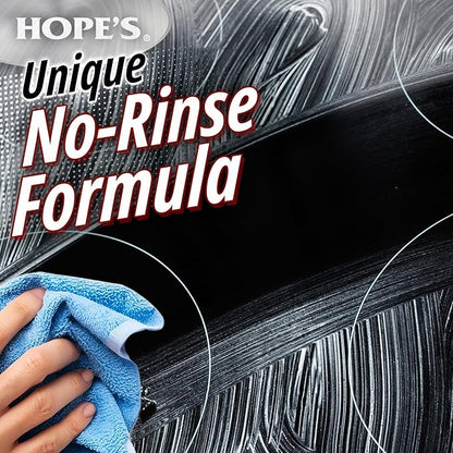 HOPE'S Perfect Cooktop Glass and Ceramic Cooktop and Stove Top Cleaner, Fast Acting and Removes Burnt on Stains from Glass Ceramic Smooth Top Ranges with its No Rinse Formula, 10.6 Oz, Pack of 2