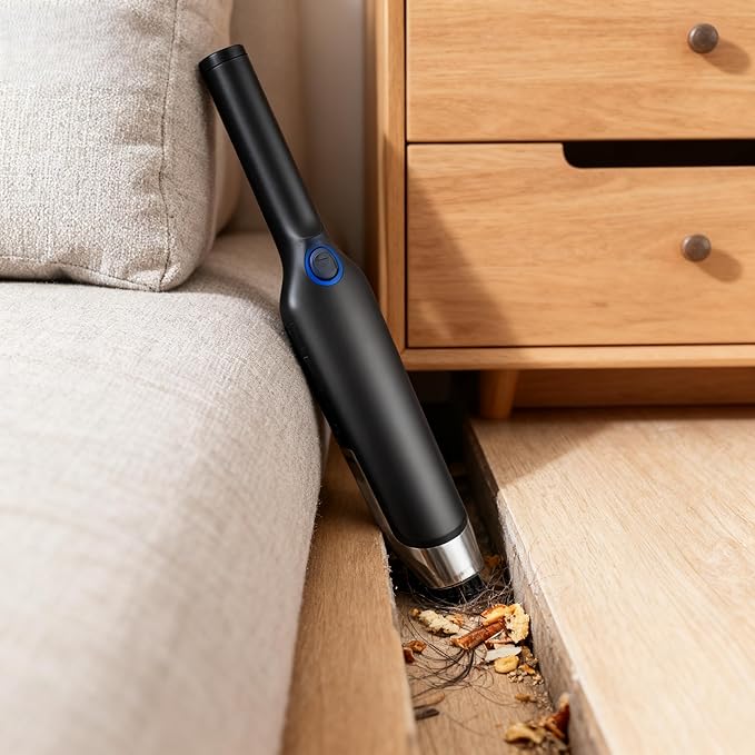 Car Vacuum Portable Cordless, Handheld Vacuum Cleaner Electric CZK-6650, 5000Pa High Power Dust Buster for Home, Car, Pet Hair, Keyboard