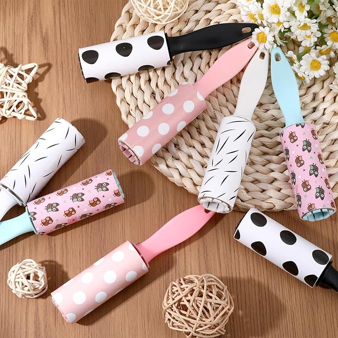 36 Pcs Lint Roller for Pet Hair Extra Sticky and Clothes,Mini Travel Lint Rollers Disposable Sheets Remove Dog/Cat Hair for Home Car Travel Use