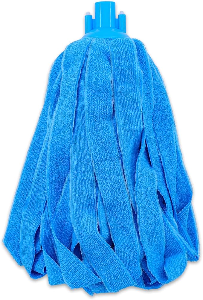 EaseYourDay Microfiber Cloth String Mop Head Refill, Loop End Screw On Mop Head Compatible with All Standard US Threading Pole (Acme 3/4 inch Thread) (1)