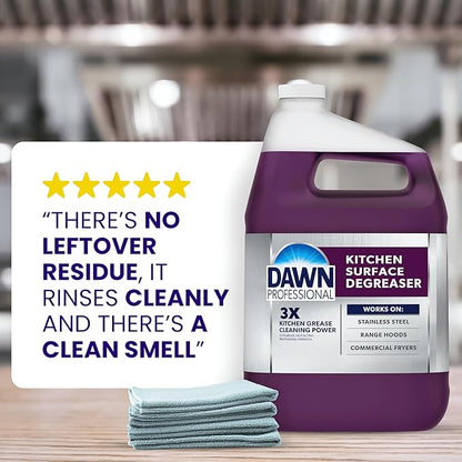 Dawn PRO Kitchen Surface Degreaser,Bulk Cleaning Spray for Oil and Grease Buildup in Commercial Kitchens,32 fl oz,(Pack of 12)