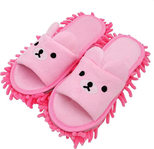 Selric Super Chenille Microfiber Washable Mop Slippers Shoes, Detachable Mopping Shoes, Floor Dust Dirt Hair Cleaner, Multi-sizes Multi-Colors Available