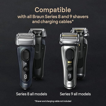 Braun Series 9 PRO+ Electric Razor for Men, 5 Pro Shave Elements & Precision Long Hair Trimmer, 6in1 SmartCare Center, Wet & Dry Electric Shaver for Smooth Skin with 60min Battery Runtime, 9567cc