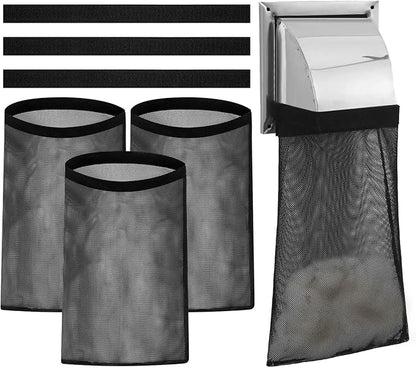 3Pcs Dryer Vent Lint Catcher Bags, Lint Bag Catcher for Dryer Vent Outside