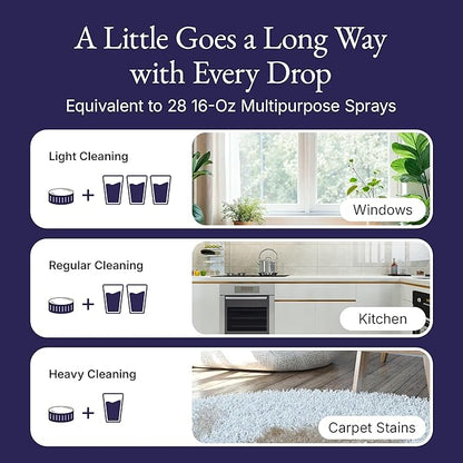 Mop Soap Royalty, Floor Cleaner for Mopping, Luxury Scented Mop Soap, LVP Vinyl Laminate and Hardwood Floor Cleaner Solution, Plant Powered Floor Cleaner