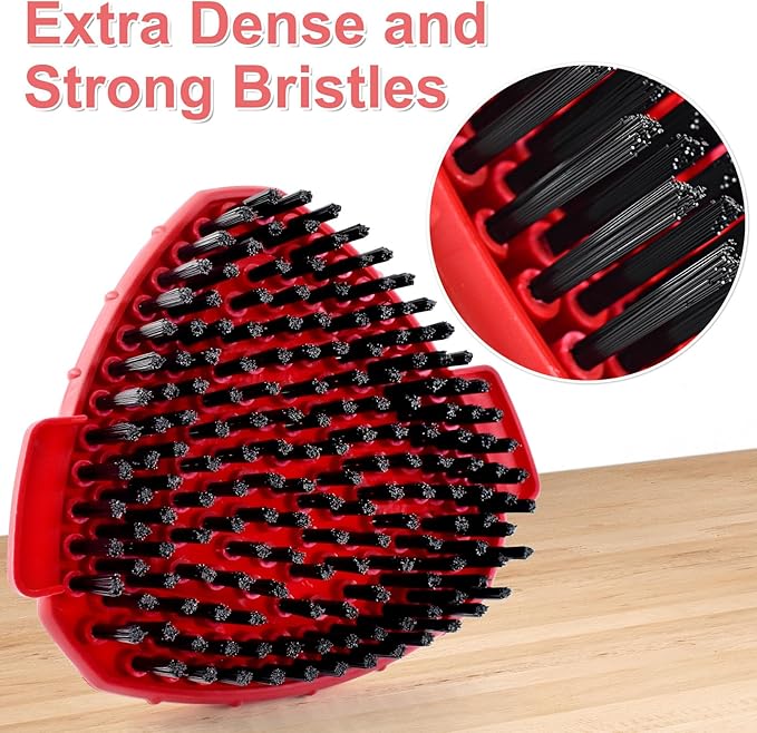 Mop Heads Replacement for Ocedar, Mop Replace Head for Ocedar EasyWring 1 Tank, Microfiber Spin Mop Refills, Include 4 Spin Mop Replacement Head Deep Cleaning Machine Washable with 2 Scrubber Mop Head
