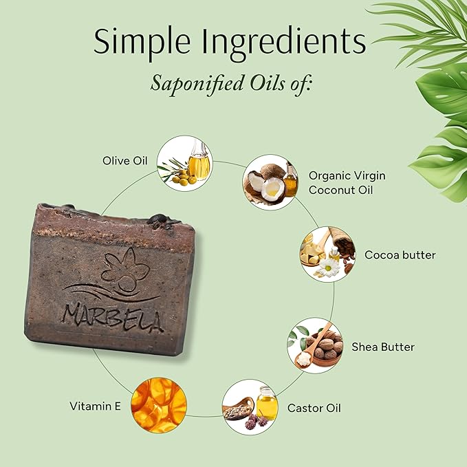 Marbela Cosmetics Handmade Soap - Espresso - Soap Bar 3.5 oz