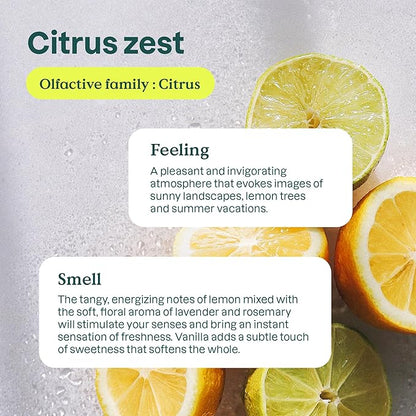 Bundle of ATTITUDE Nature +, Hypoallergenic Daily Shower & Tile Cleaner, Citrus Zest, 27.1 Fluid Ounce + Bulk Refill 135.26 Fl Oz