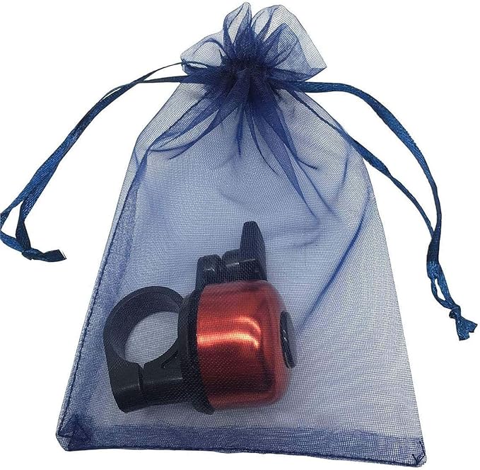100 Pieces 5x7 inches Gift Wrap Bag Navy Blue,Organza Sheer Fabric,Drawstring Classy Present Bag for Baby Shower Favor,Candy,Christmas Favour,Sample Packing Decorative,Handmade Soap,Merchandise,Makeup
