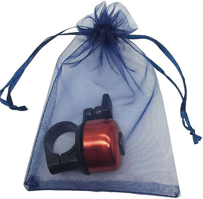 100 Pieces 5x7 inches Gift Wrap Bag Navy Blue,Organza Sheer Fabric,Drawstring Classy Present Bag for Baby Shower Favor,Candy,Christmas Favour,Sample Packing Decorative,Handmade Soap,Merchandise,Makeup