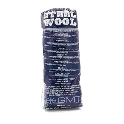 GMT Industrial-Quality Steel Wool Hand Pads #0000 192/Carton 117000