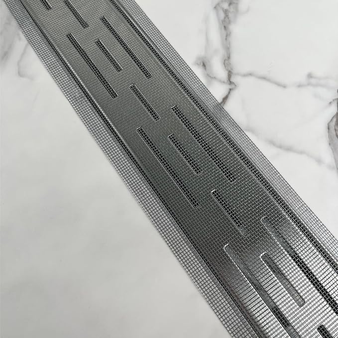 Neodrain 1 PCS Linear Shower Drain Hair Catcher, 3.5" X33FT, for Neodrain 2.75" Width Tile-Drain/Linear Drain