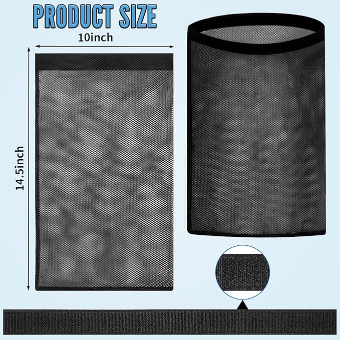 3Pcs Dryer Vent Lint Catcher Bags, Lint Bag Catcher for Dryer Vent Outside