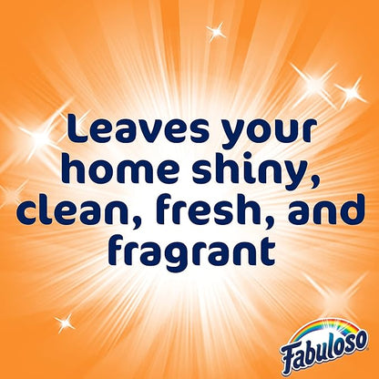 Fabuloso Multi-Purpose Cleaner,2X Concentrated Formula,Refreshing Lemon Scent,56 oz,(Pack of 5)