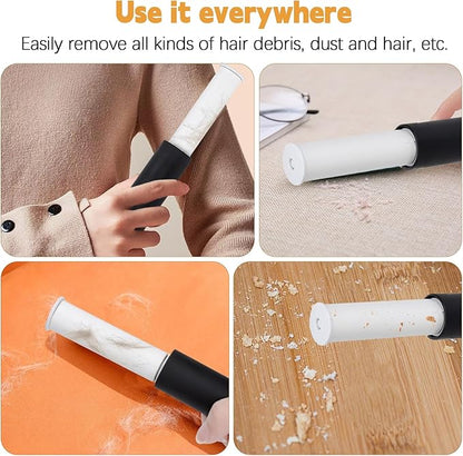 Lint Roller Refill Compatible with Flint,Extra Sticky Retractable Lint Refills Replacement Compatible with Flint,30 Sheets per Roll(Pack of 10,Total 300 Sheets)(No Roller Handle)