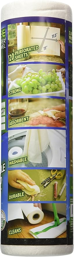 Bambooee Reusable Bamboo Towel ( Single roll, each roll comes with 20 sheets of Bamboee Towels)