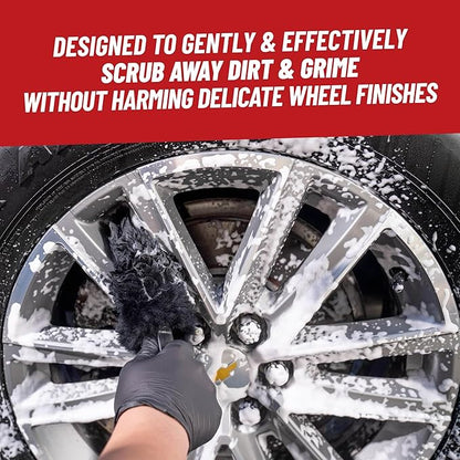 Chemical Guys Car Washing Kit - Mr. Pink Car Wash Soap, Diablo Wheel Cleaner, Wash Bucket with Dirt Trap and Lid, Wash Mitt, Detailing Brushes, Microfiber Towel, 12-Piece
