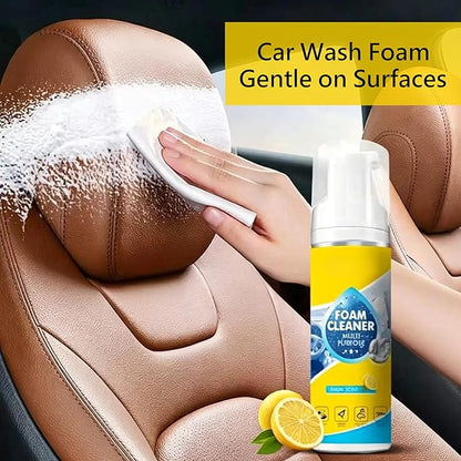4-in-1 Multi-Enzyme Foam Cleaner, Multi Purpose Deep Cleaning Foam with Lemon Fresh Scent – Deep Clean for Car, Kitchen, Bathroom, Sofa 150ml (3)